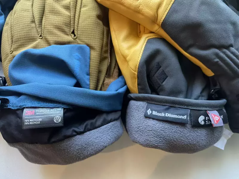 ブラックダイヤモンドグローブの保温素材の特徴