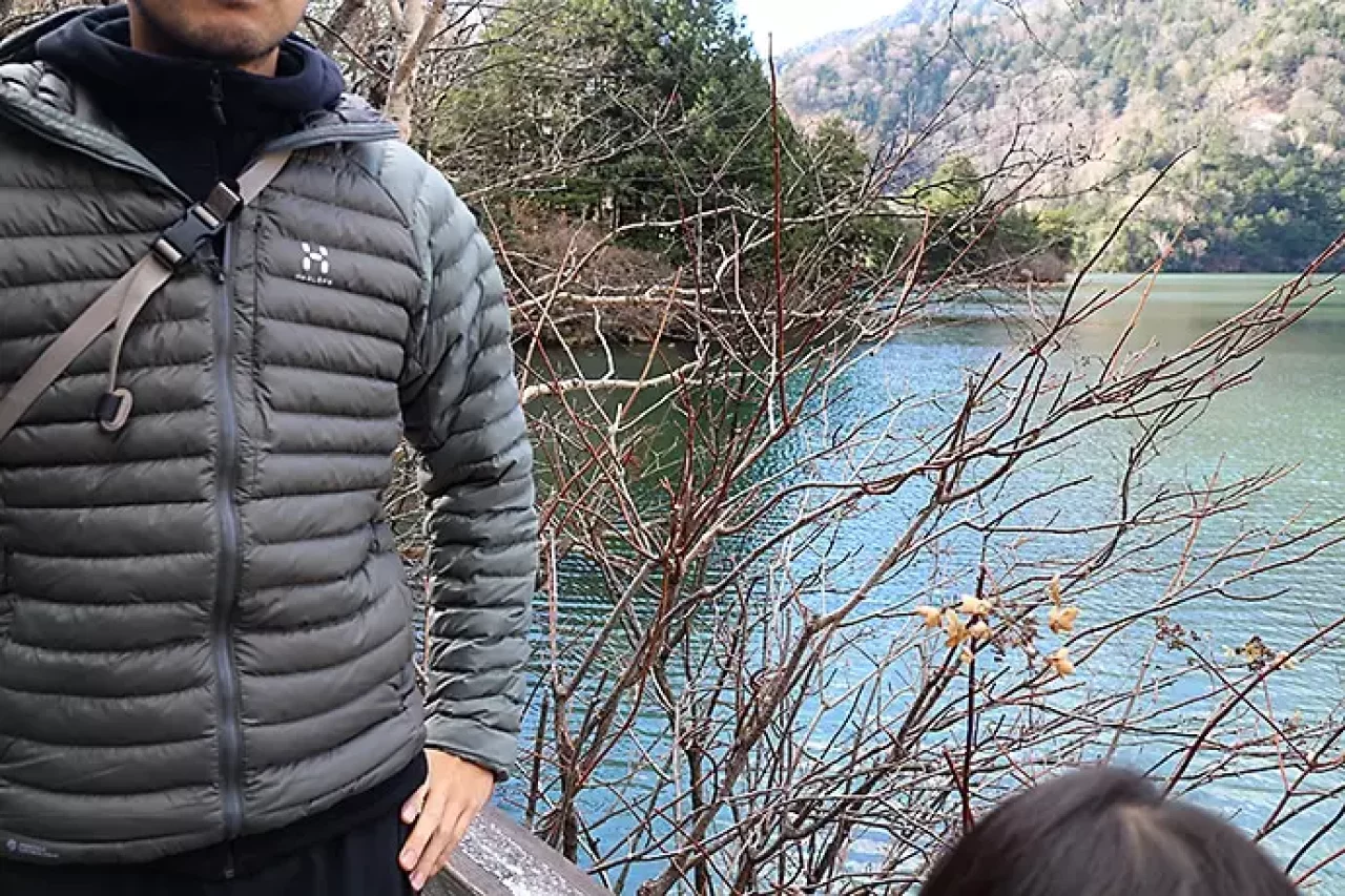 日光の湯ノ湖のハイキングコース