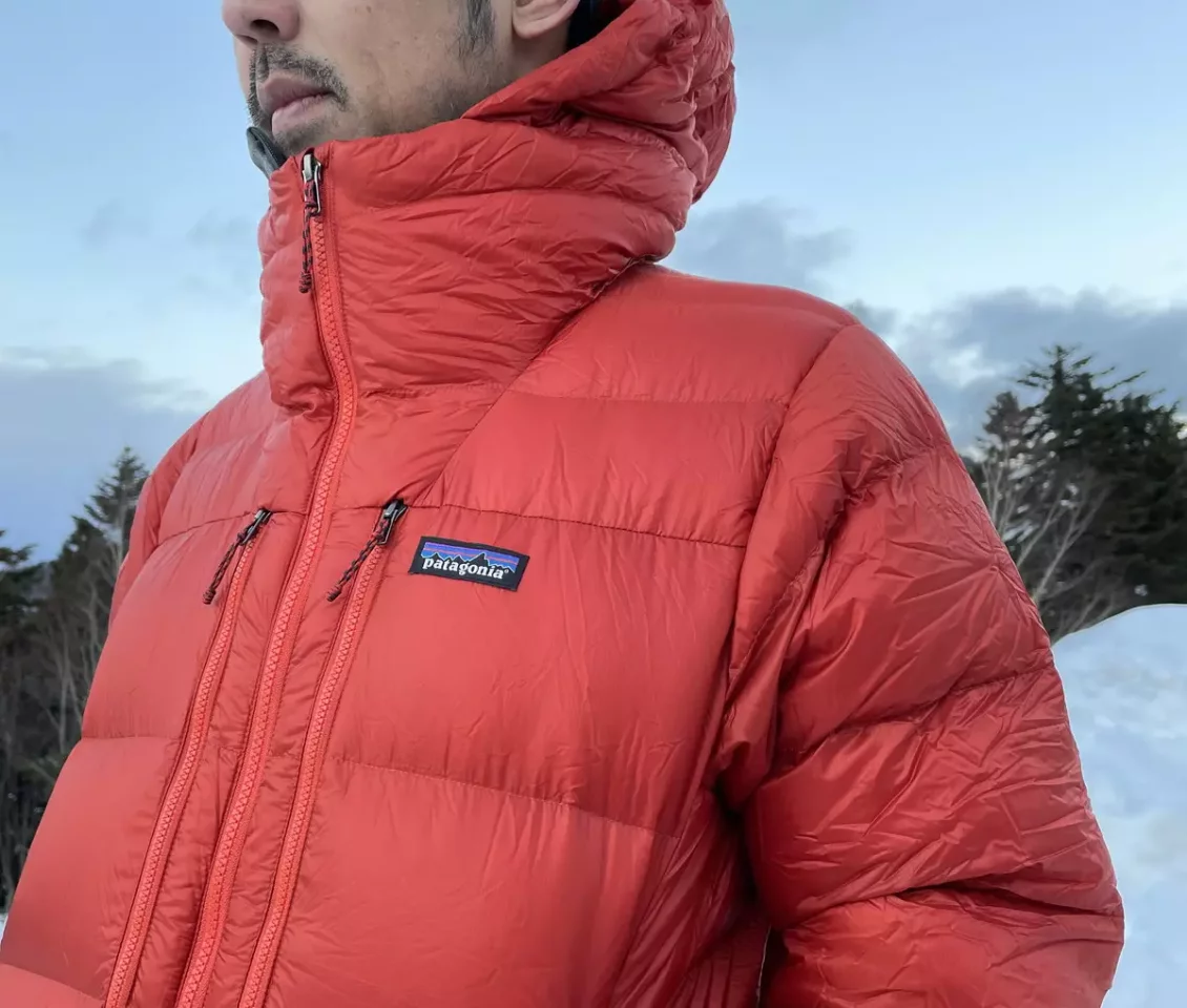 パタゴニア フィッツロイ・ダウン・フーディのフード