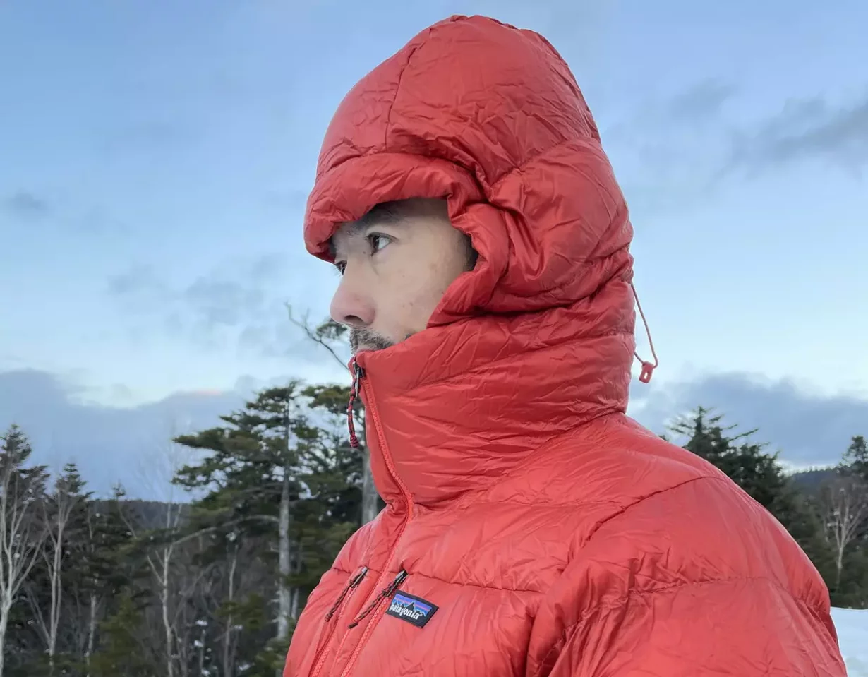 パタゴニア フィッツロイ・ダウン・フーディのフード