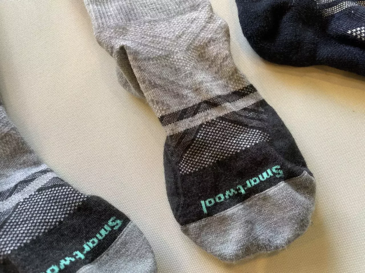 耐久性とクッション性 スマートウールソックス
