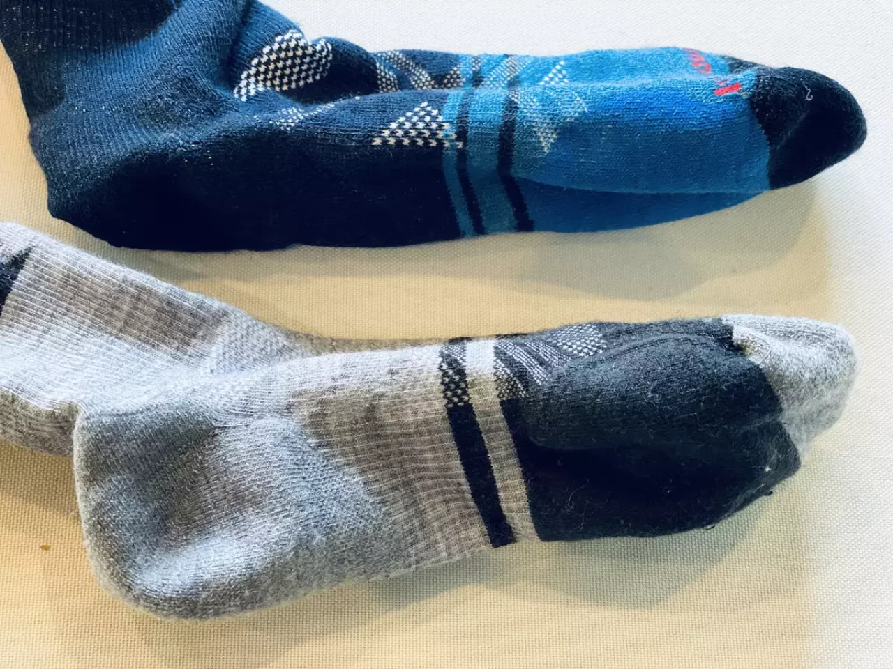 春スキーではソックスにも変化 スマートウールソックス