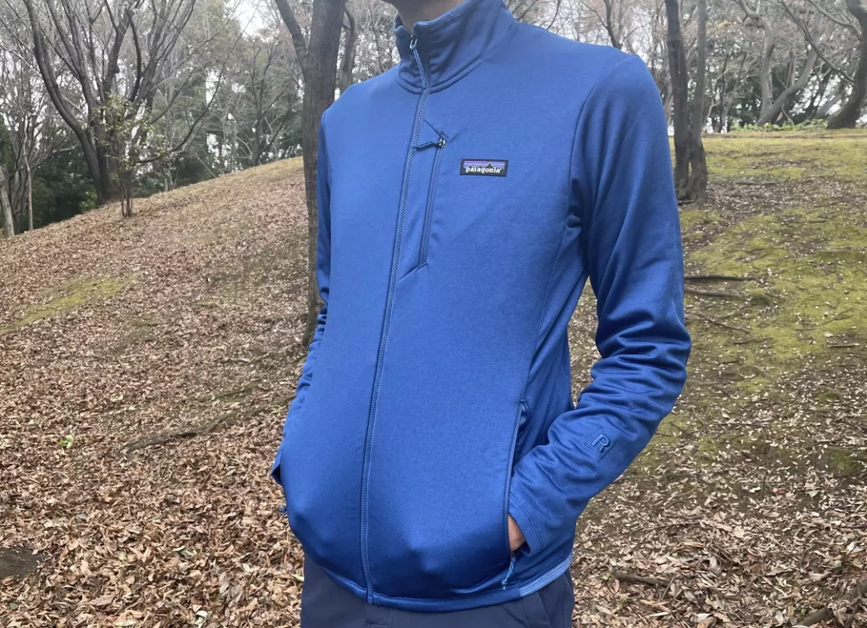 【レビュー】パタゴニアR1デイリー−伸縮性に優れたミドルレイヤーに使いやすいフリース