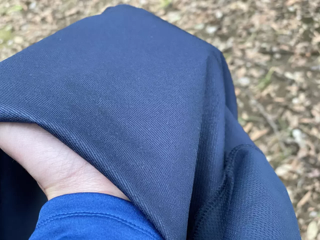 パタゴニアのスカイライン・トラベラー・パンツの素材