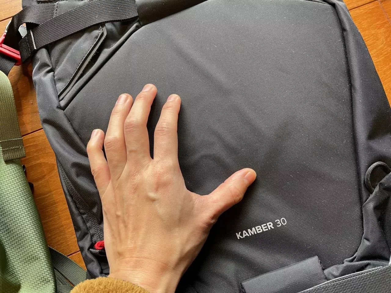 キャンバー30にはパッドが内蔵