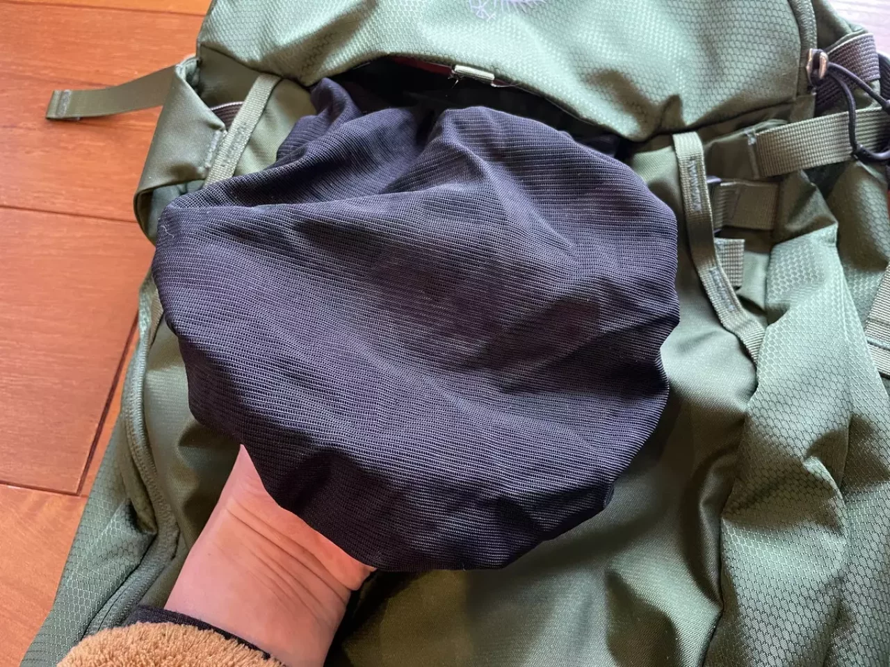 ソールデン32のヘルメットホルダー