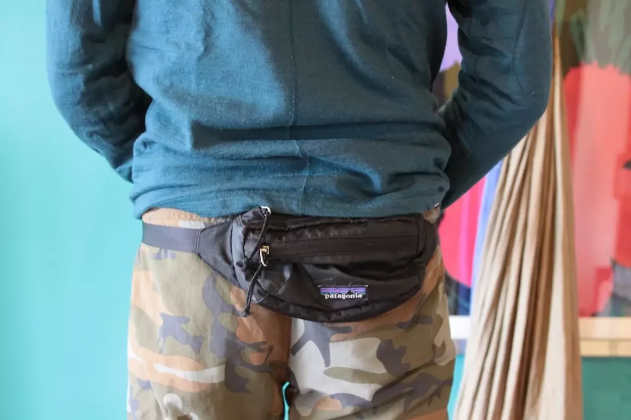 パタゴニア ポシェットのかけ方