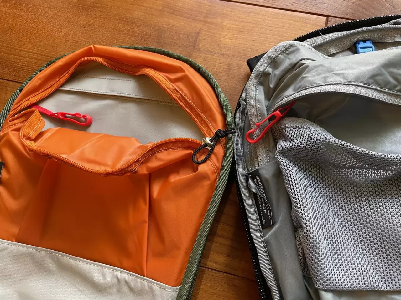 貴重品をしまっておくのに便利なポケット