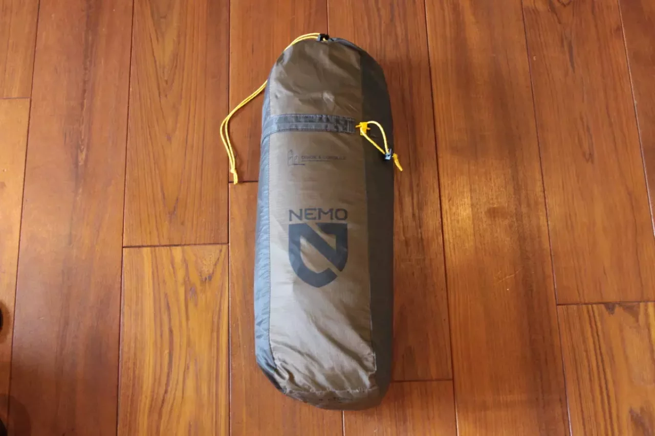 NEMOダガーストームテント 重量・コンパクト性能