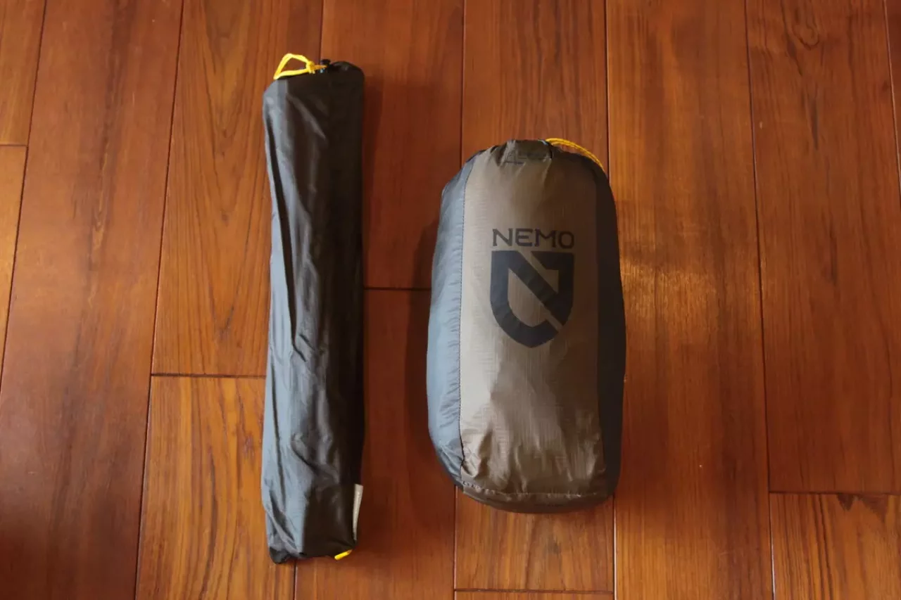 NEMOダガーストームテント 重量・コンパクト性能