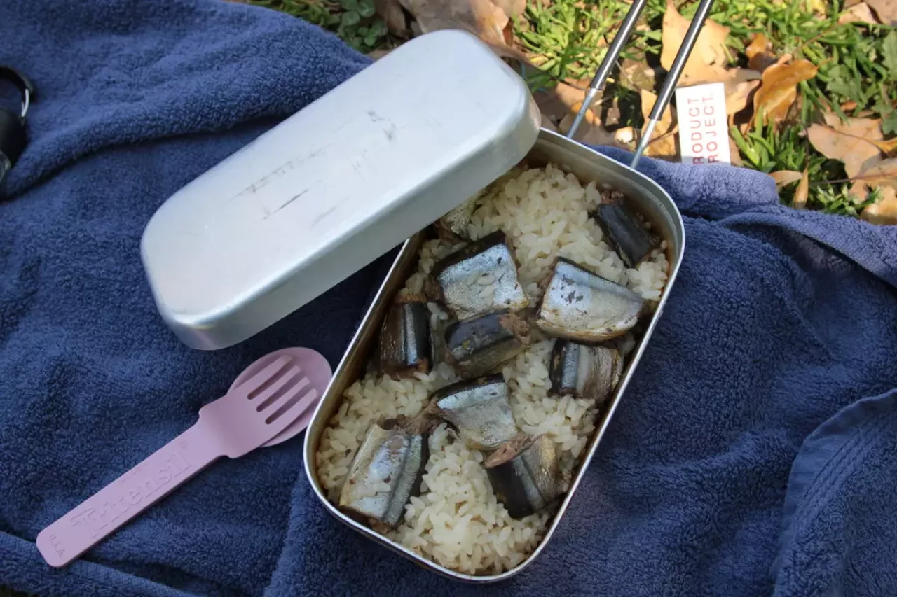 メスティン 炊き込みご飯 レシピ 完成