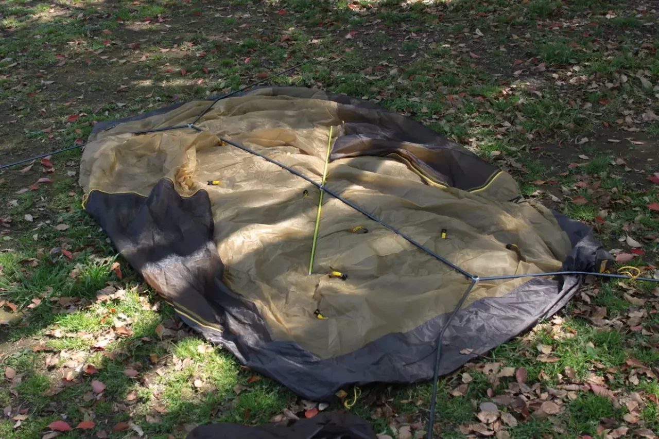 NEMOダガーストームテント 設営方法