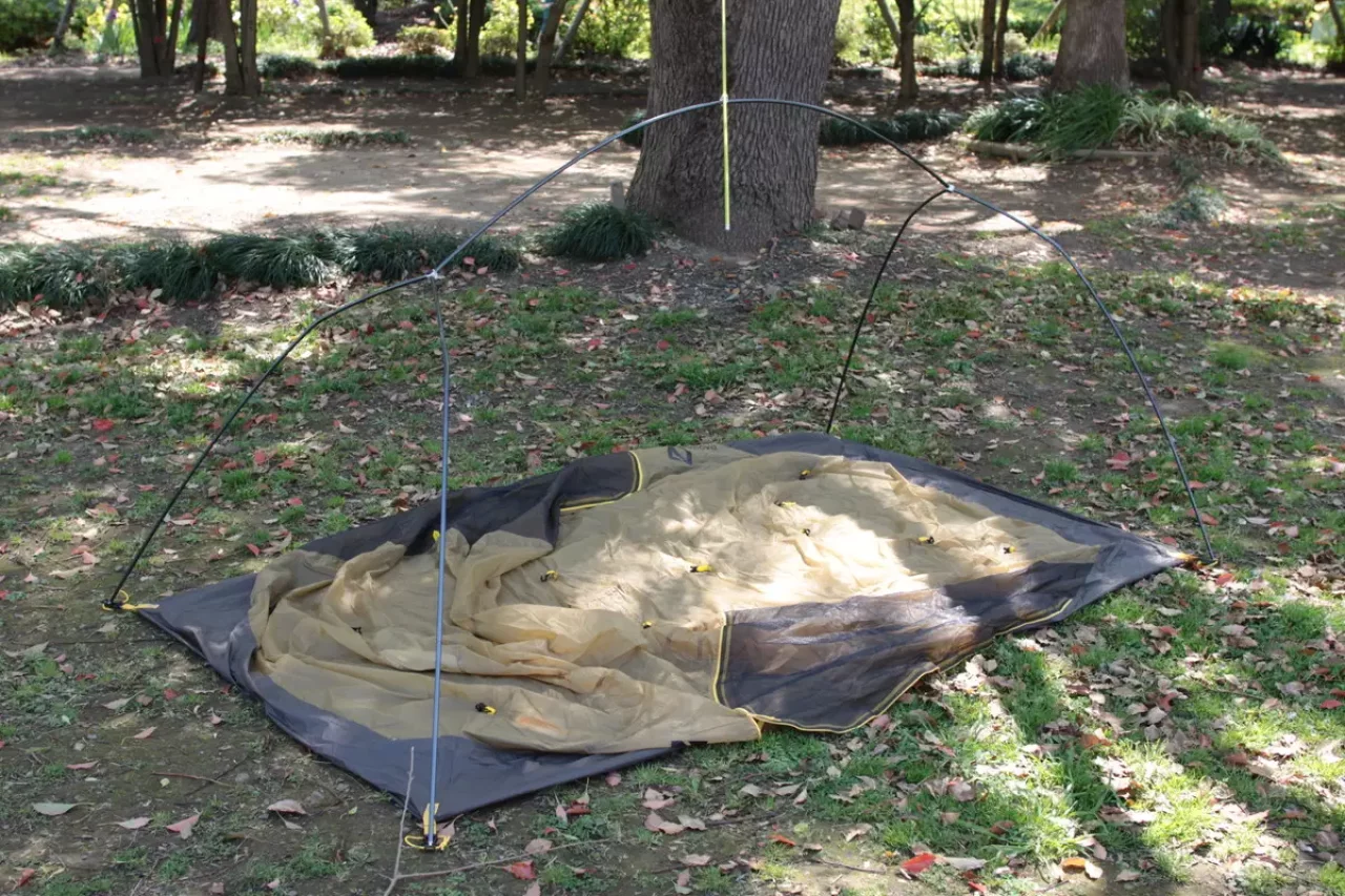 NEMOダガーストームテント 設営方法