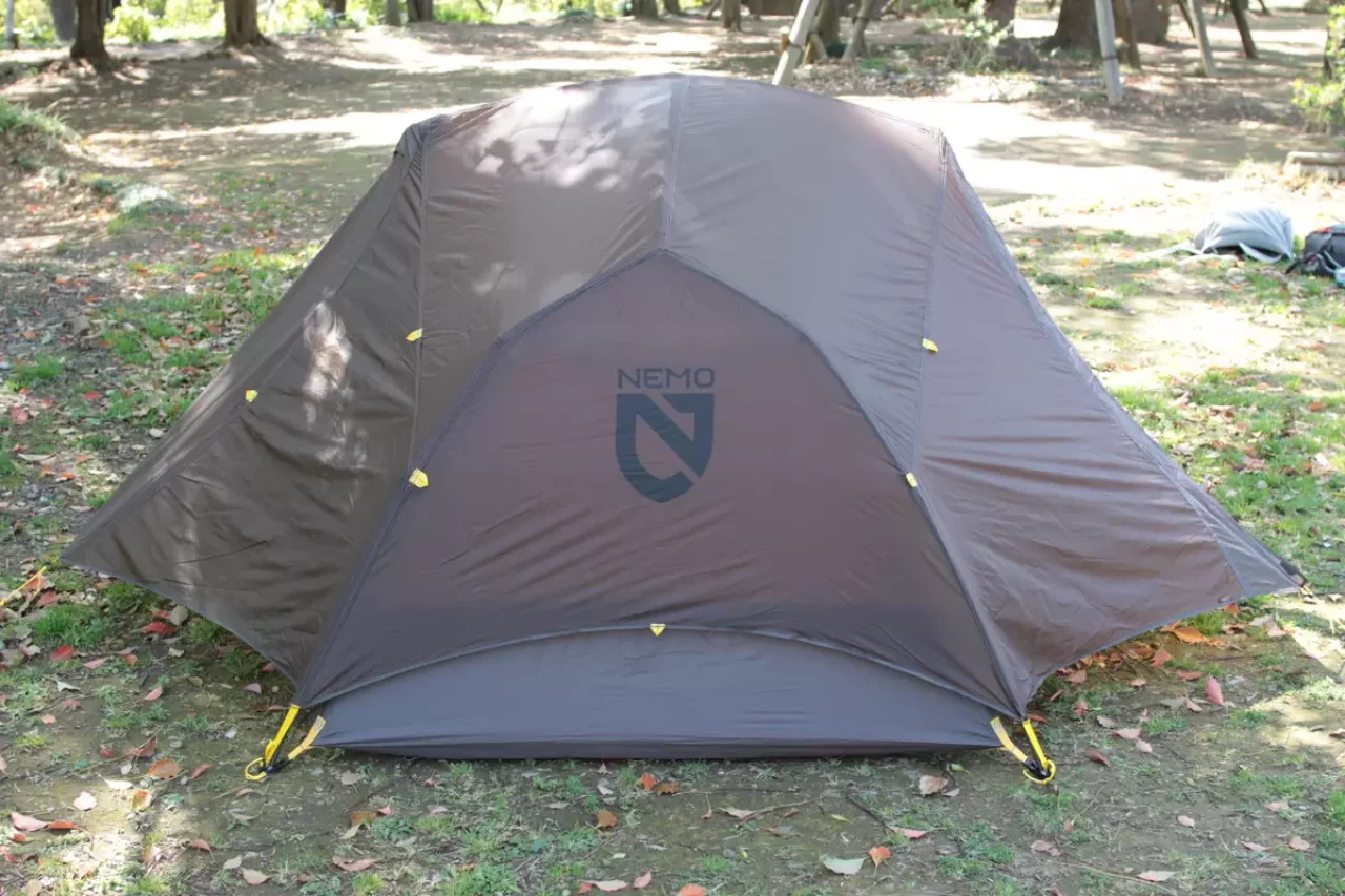 NEMOダガーストームテント 前室と入り口
