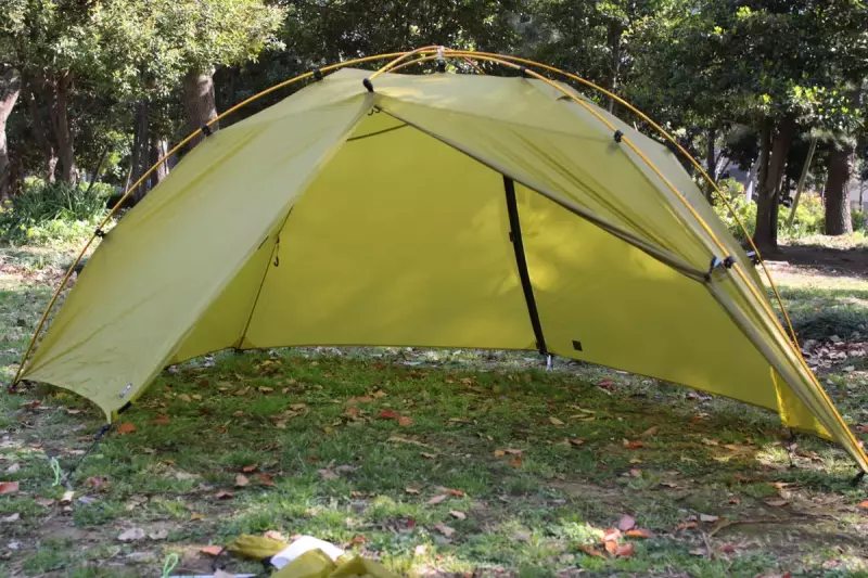 ゼログラム軽量ソロテント「エルチャルテン1.5P」をフロアレス