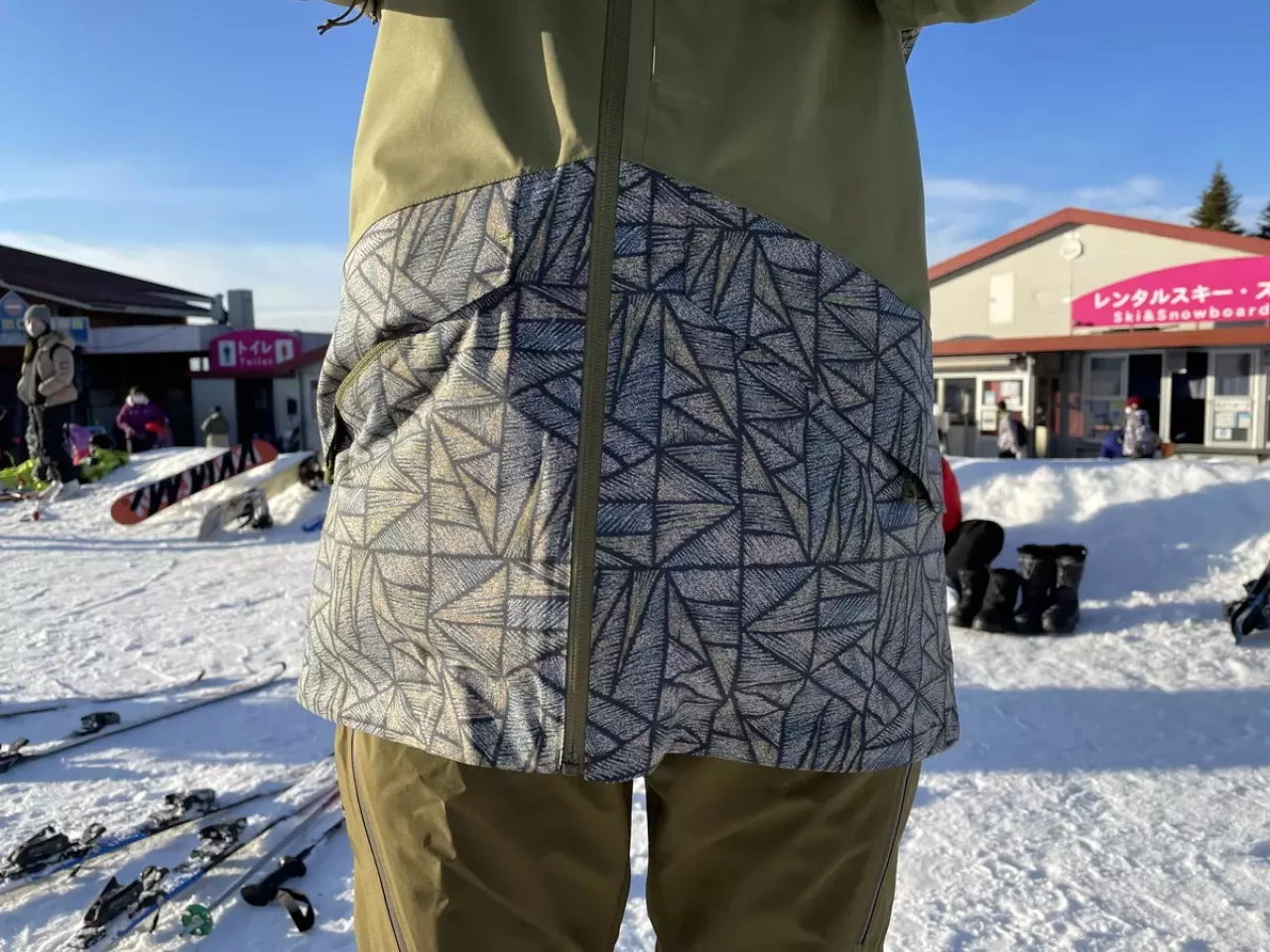 ハンドウォーマーポケット スキーウェア