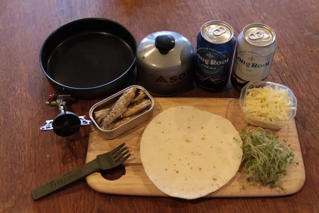 パタゴニア プロビジョンズで山ごはん「サバのトルティーヤ」