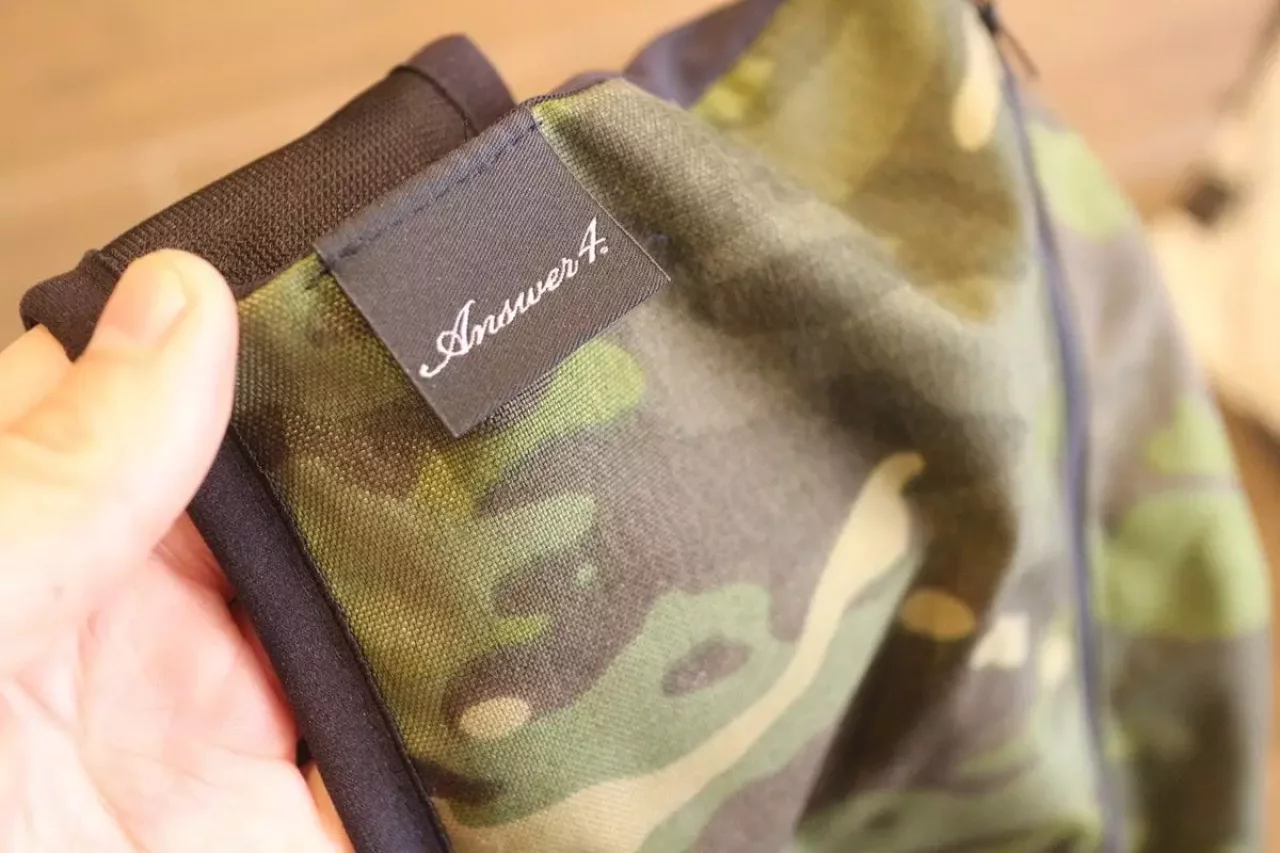 アンサー4のザックの使い分け