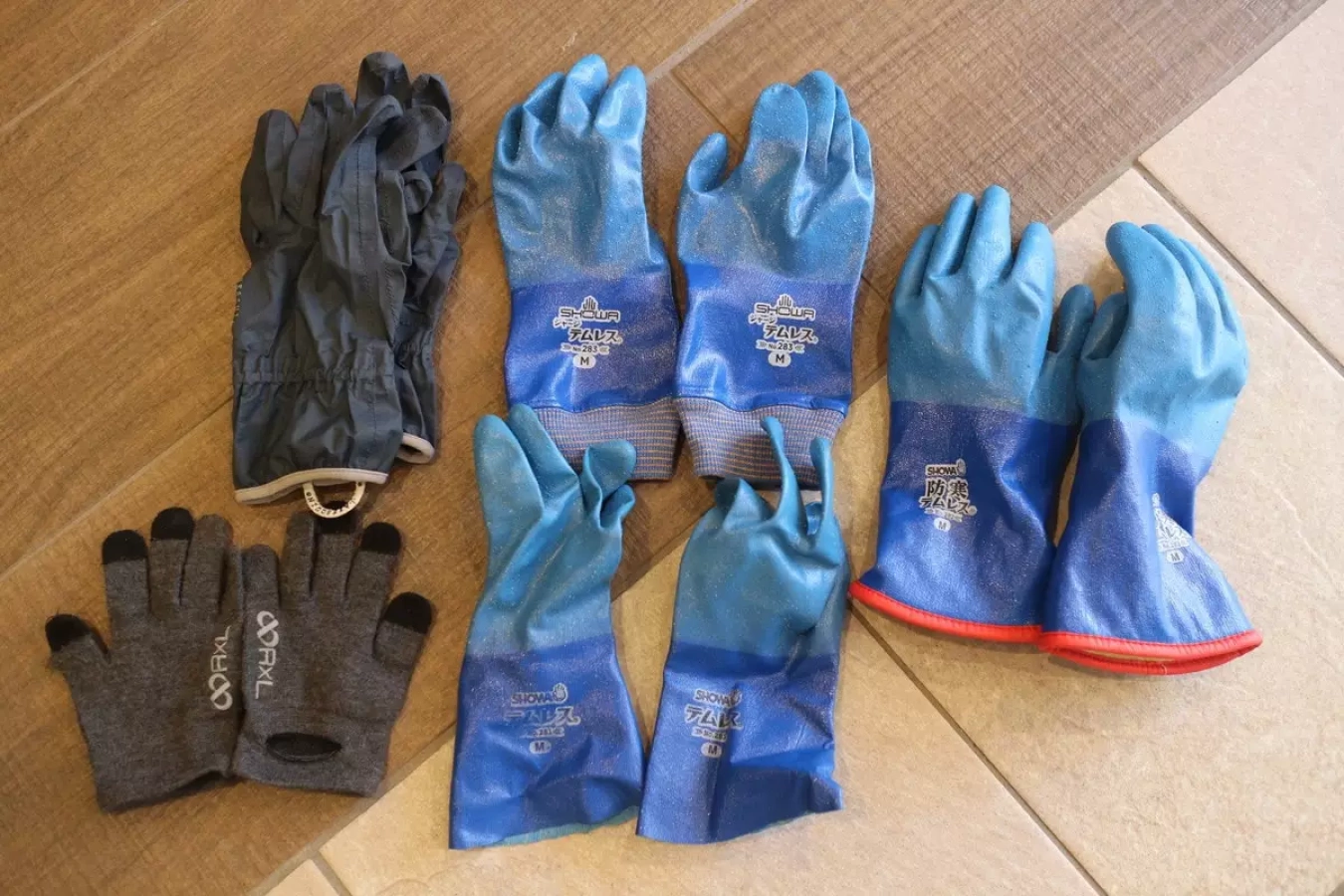 テムレス 登山用グローブとして頼りになる