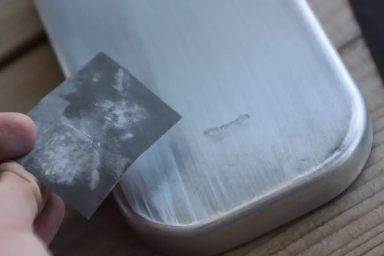 メスティンの鏡面加工