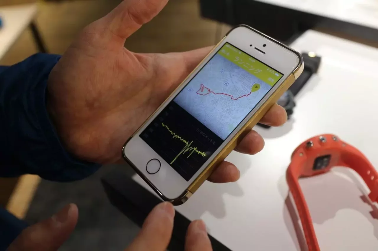 スントスパルタンとスマホ連携