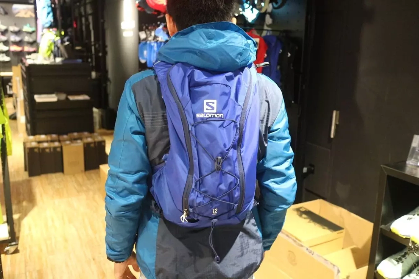 ロードランにも最適なトレランザック-サロモン アジャイル12