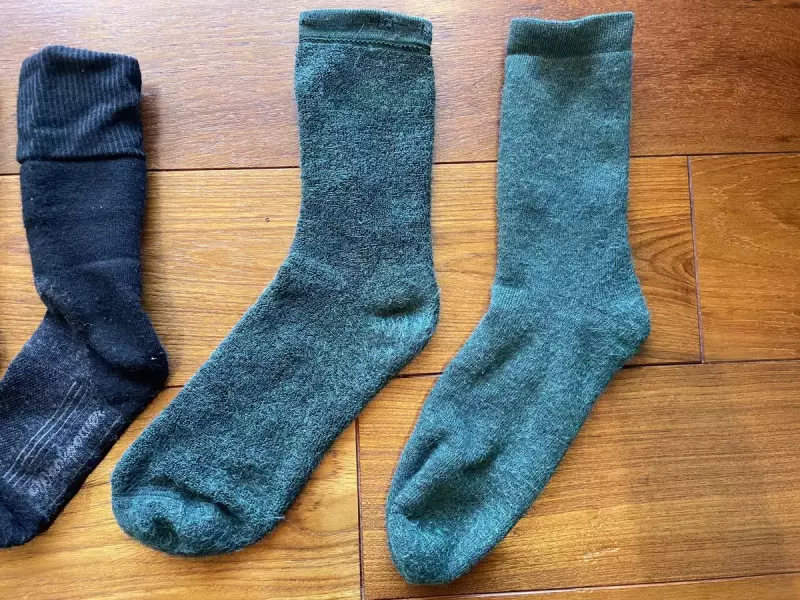 温かく包み込んでくれる保温性に優れたソックス400