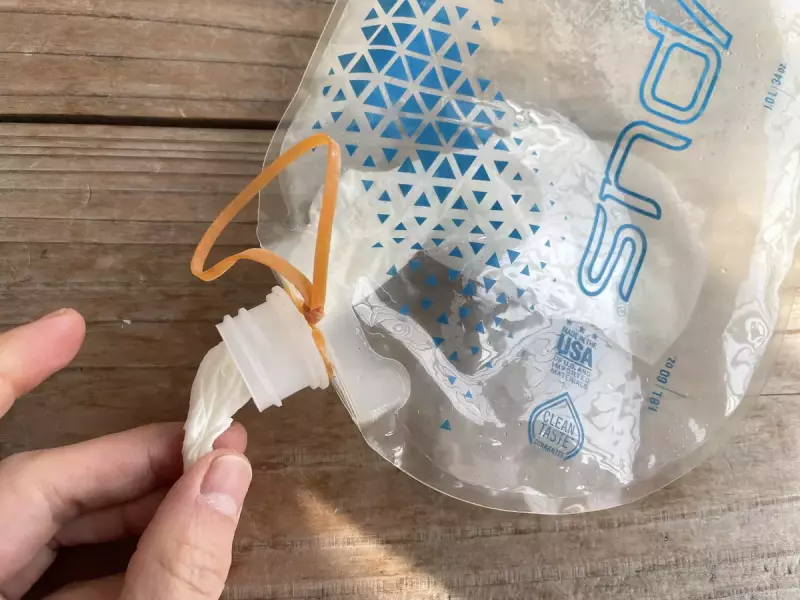 ステップ5:キッチンペーパーを取り除く