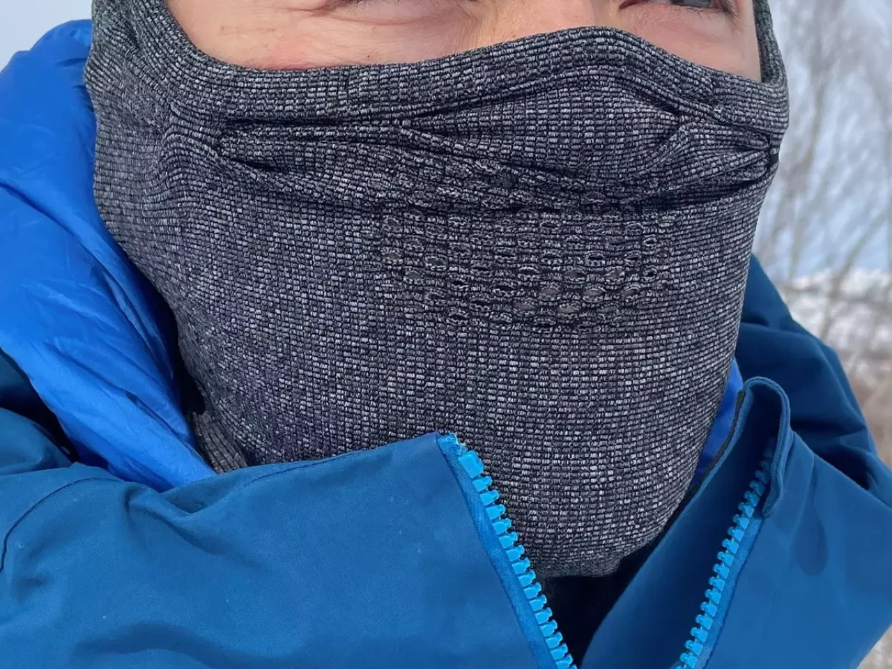 鼻のラインとマスクがフィットするノースクリップ