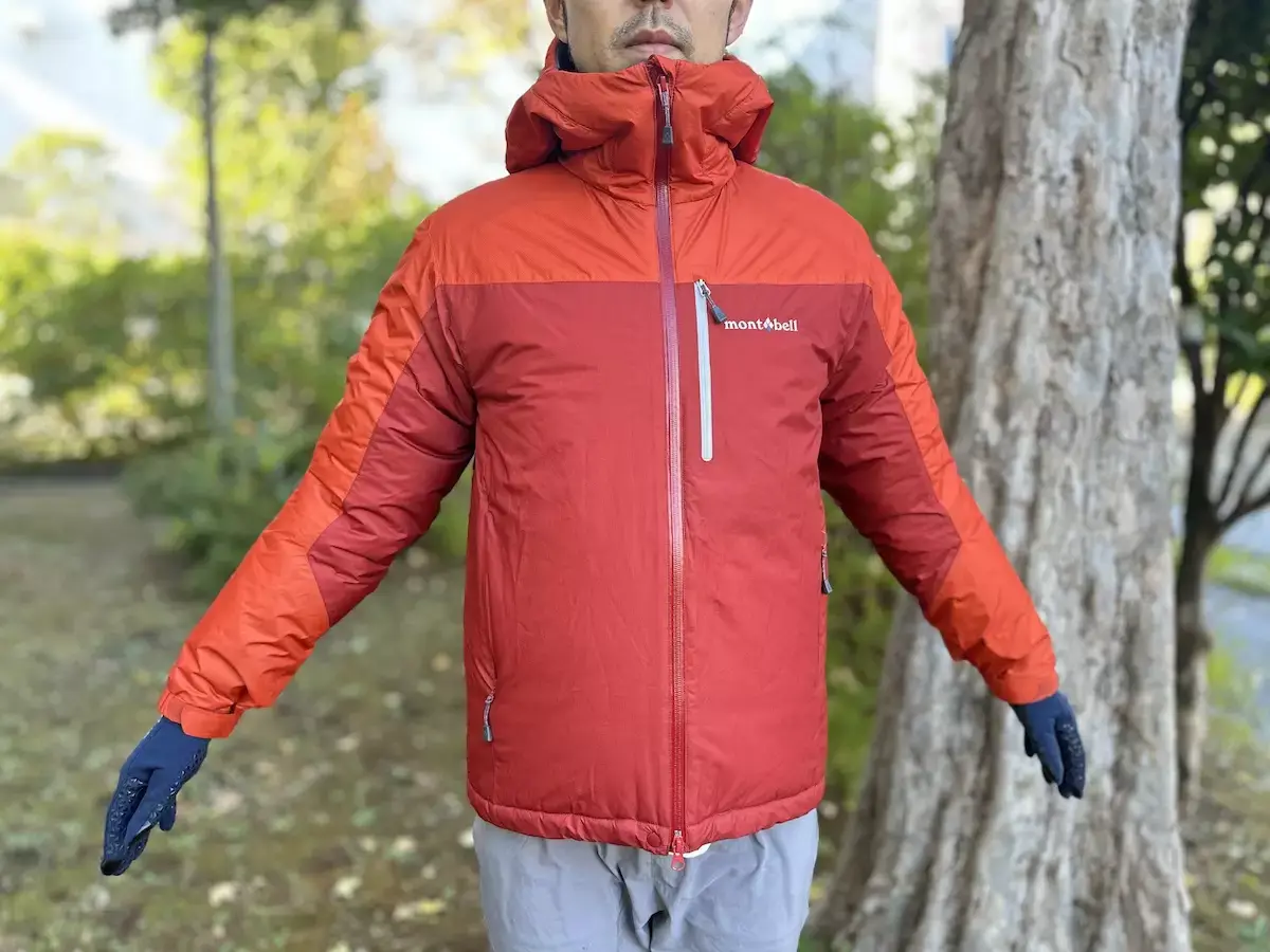 超絶暖かい寒い雪山で力強い化繊ジャケット『モンベルフラットアイアンパーカ』