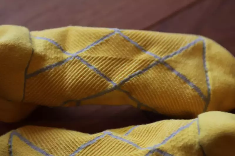 登山用ソックス構造