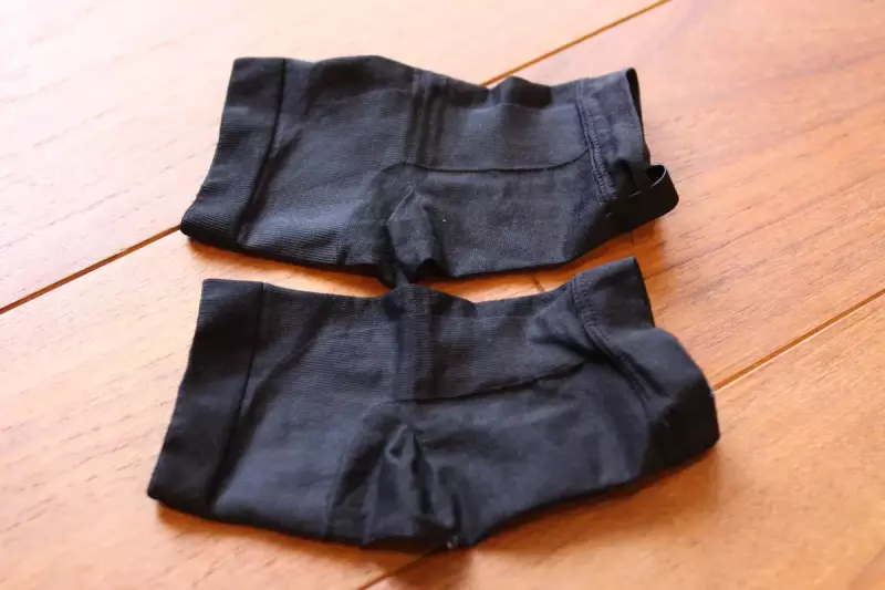 足首用サポーターとして柔軟性を保ちながらサポートをしてくれるアイテムとしてGoldwinフォーカスニットアンクルサポーター