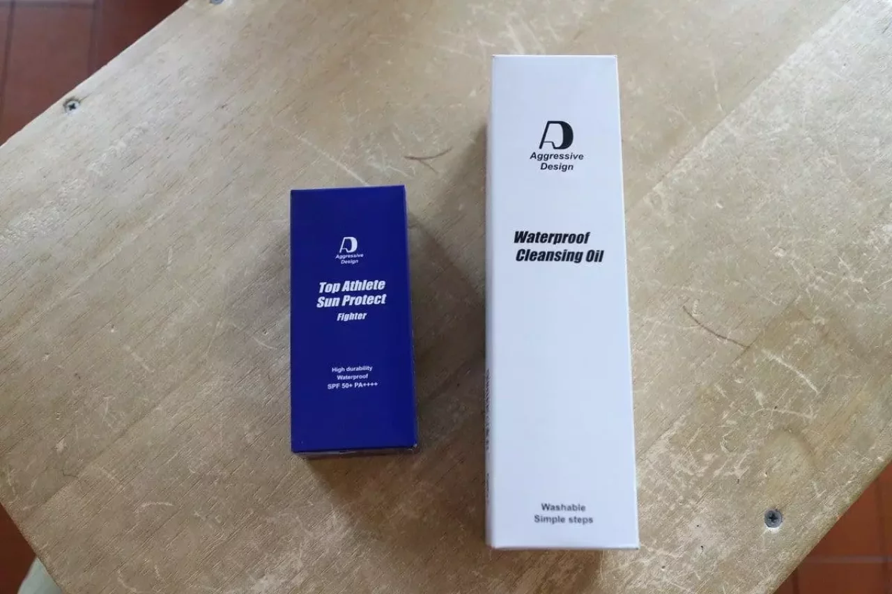 日焼け止め『アグレッシブデザイン』