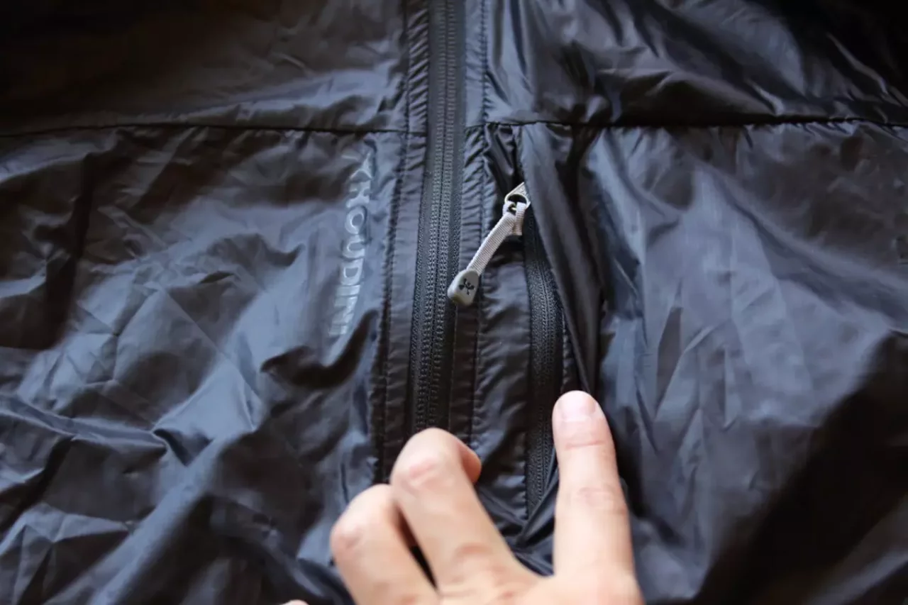 HOUDINI メンズ カム アロング ジャケットのポケット