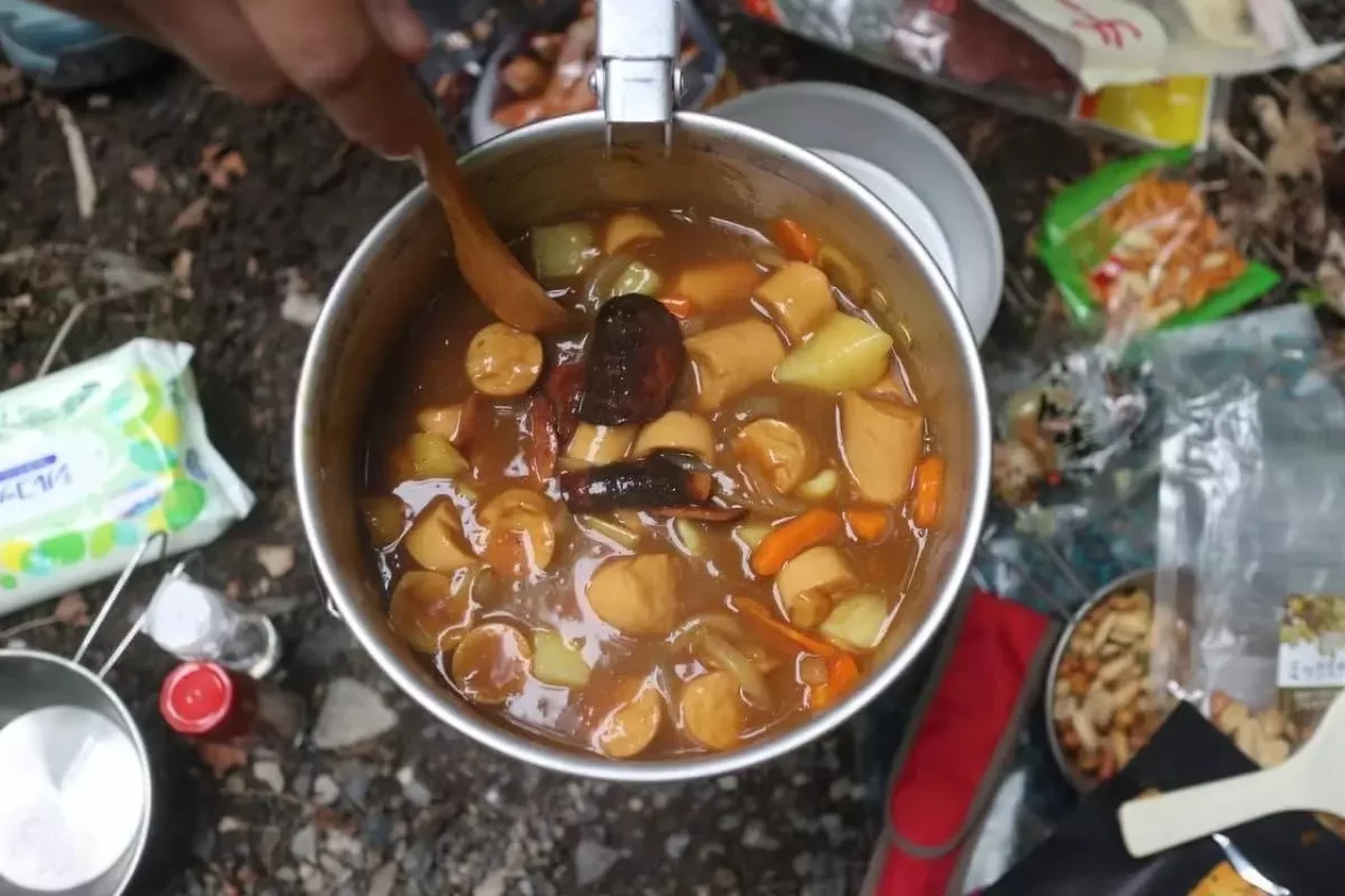 雲取山 三条の湯のテント場