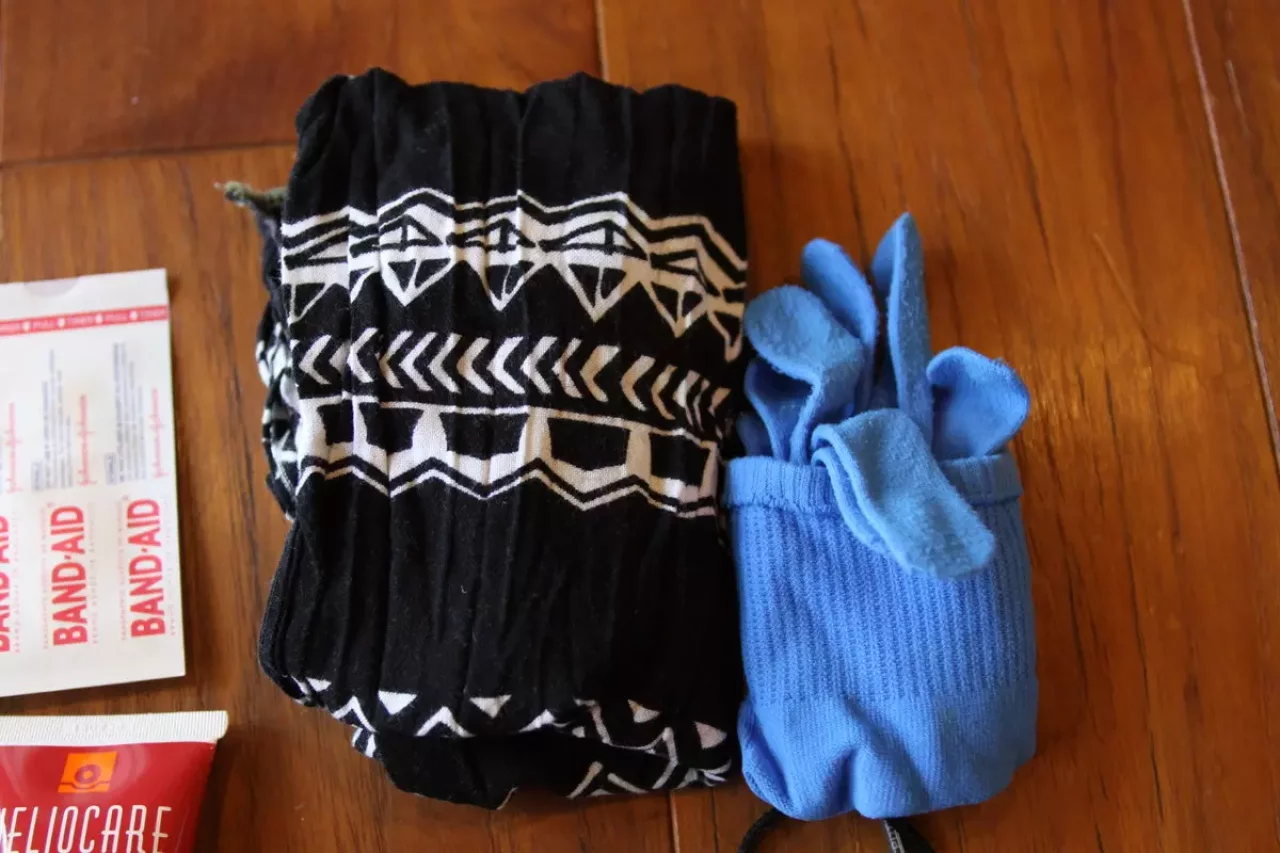 ファーストエイドキット26:三角巾・手ぬぐい