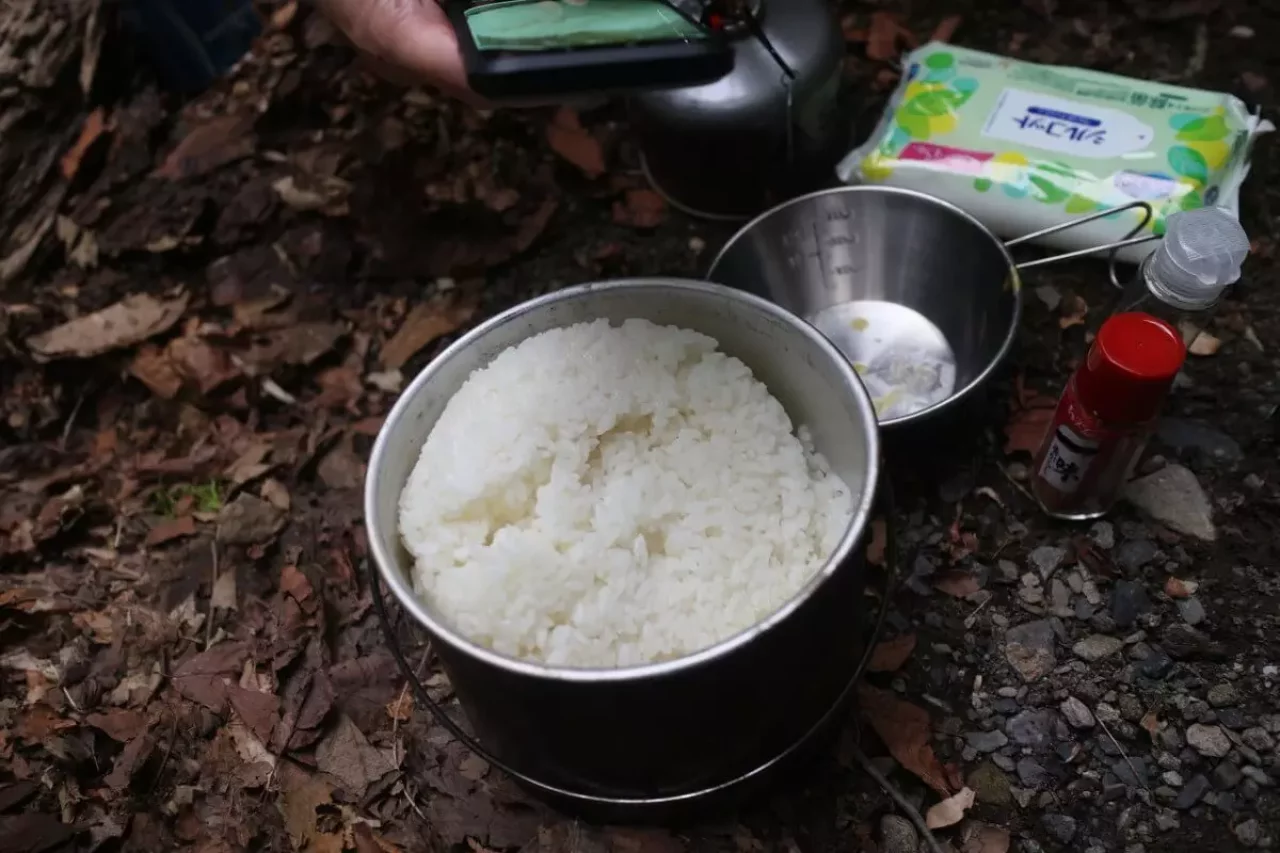 雲取山 三条の湯のテント場