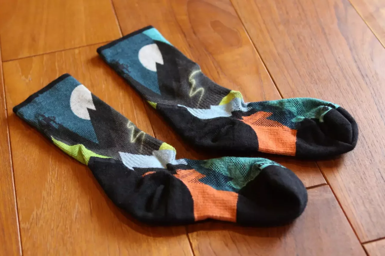 メリノウールの凄さだと思うのですが、濡れてもじんわりと温かい