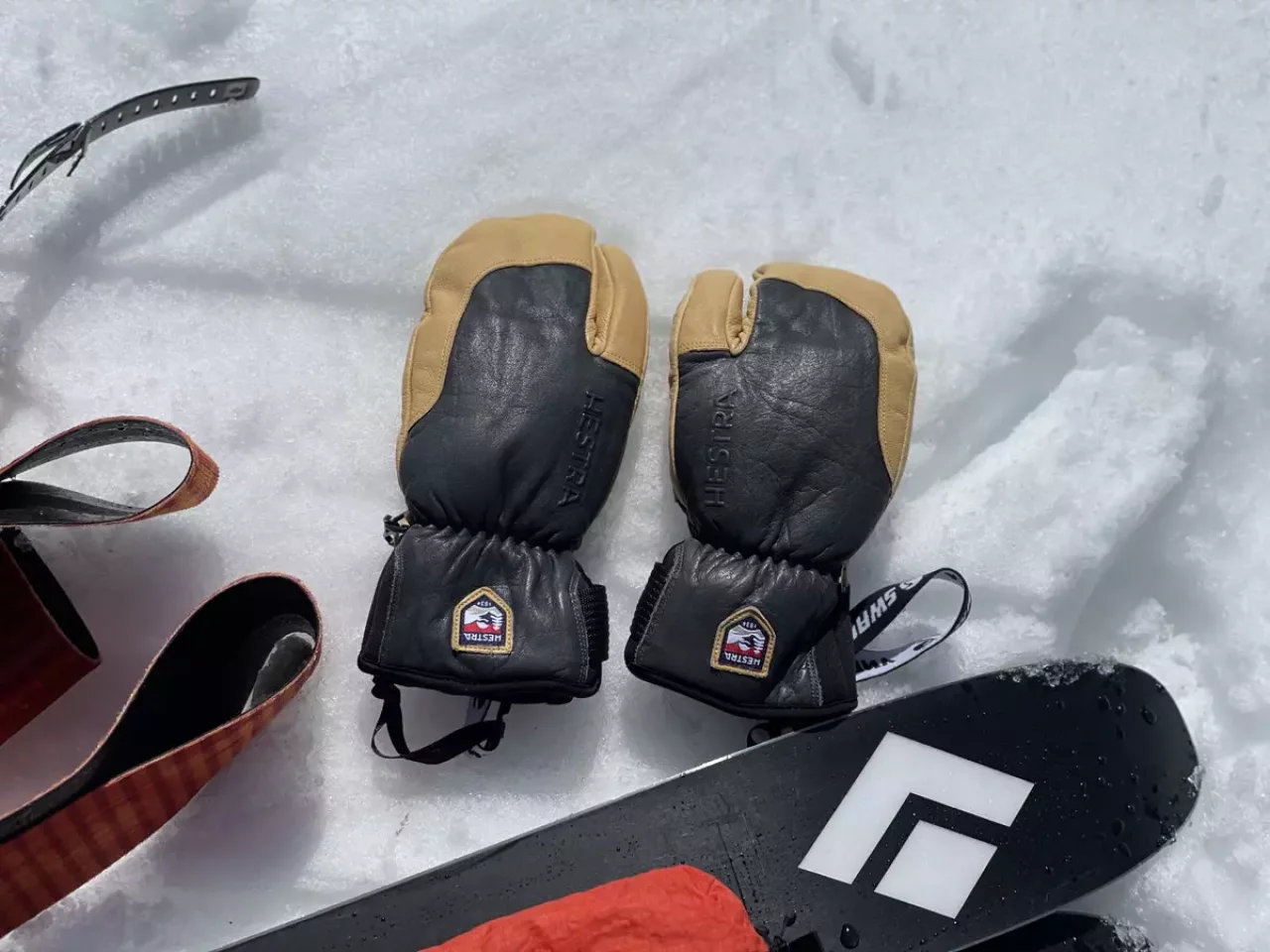 グリップ力もあるゴート皮革