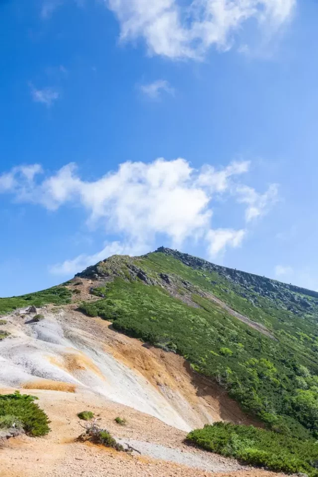 赤岳鉱泉から硫黄岳への登山