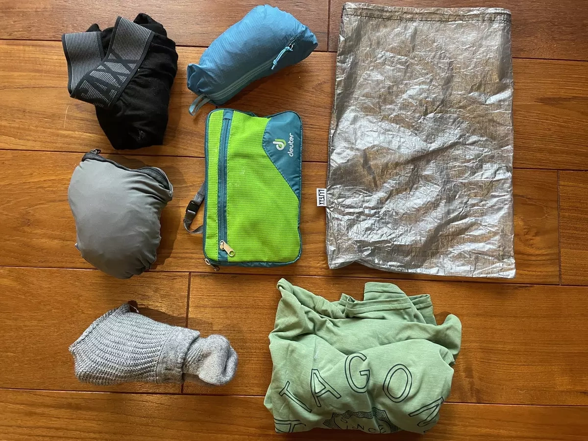 登山帰りの服装−コンパクトになるお風呂セットがおすすめ