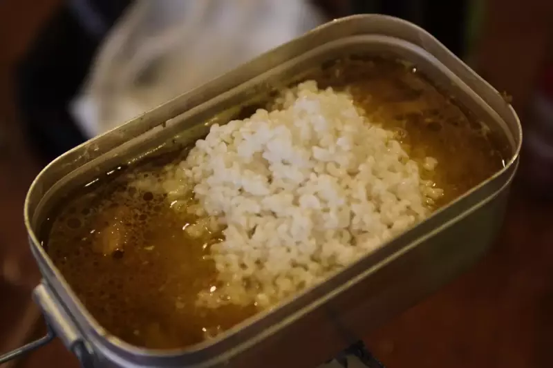 メスティンで作るインド風炊き込みご飯の作り方4