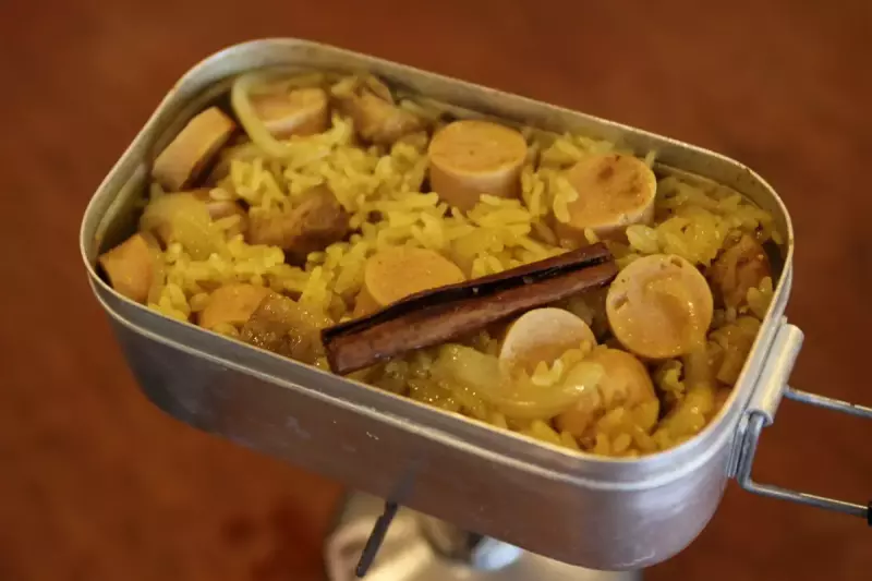 メスティンで作るインド風炊き込みご飯の作り方7