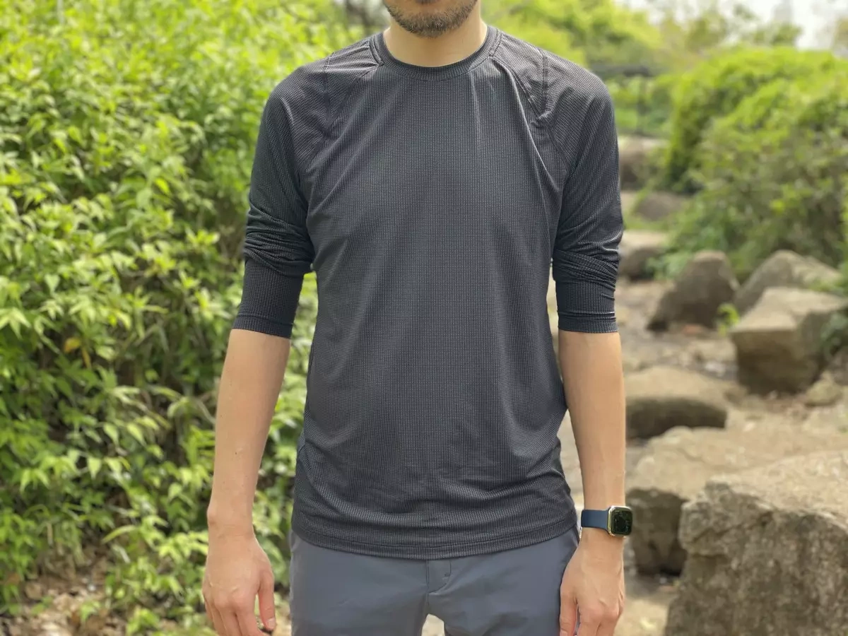 登山に最適な涼しいロングスリーブ-夏山登山におすすめSAXXクエスト