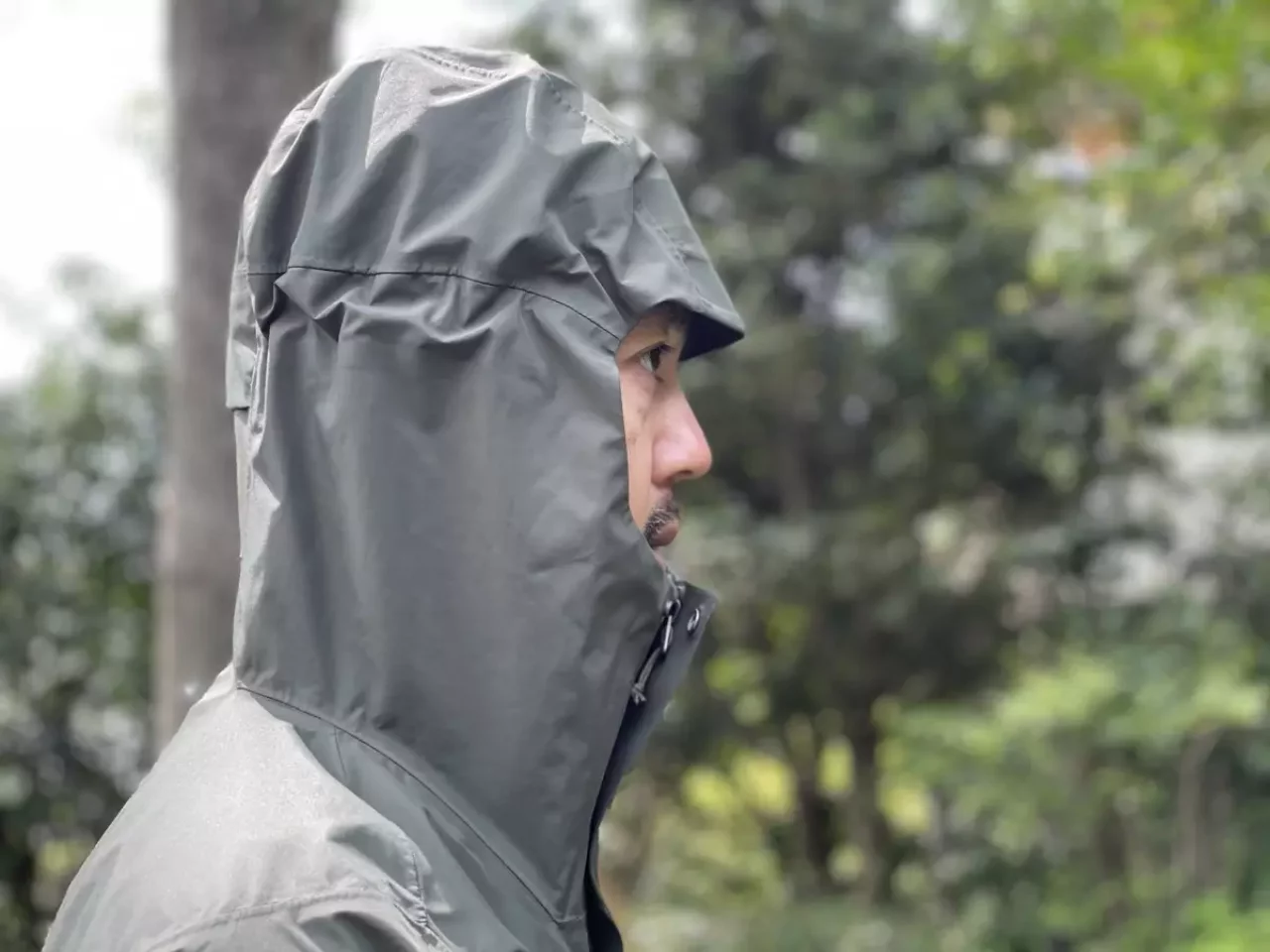 しっかりと雨から体を守る機能性