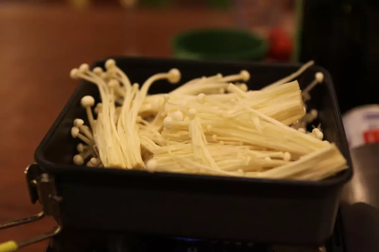 ゼログラムのスクエアクッカーで料理