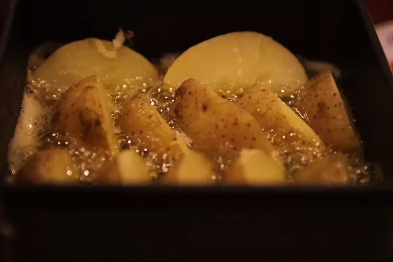 ゼログラムのスクエアクッカーで料理