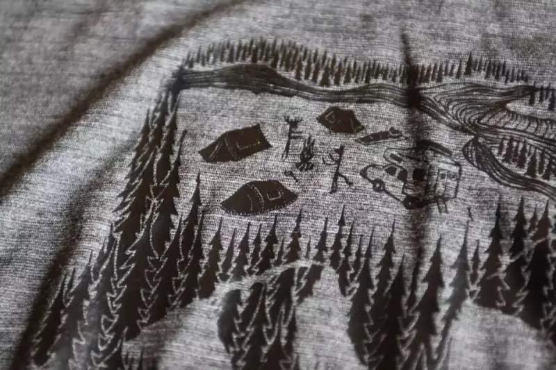 スマートウール メリノスポーツ150の着用シーン