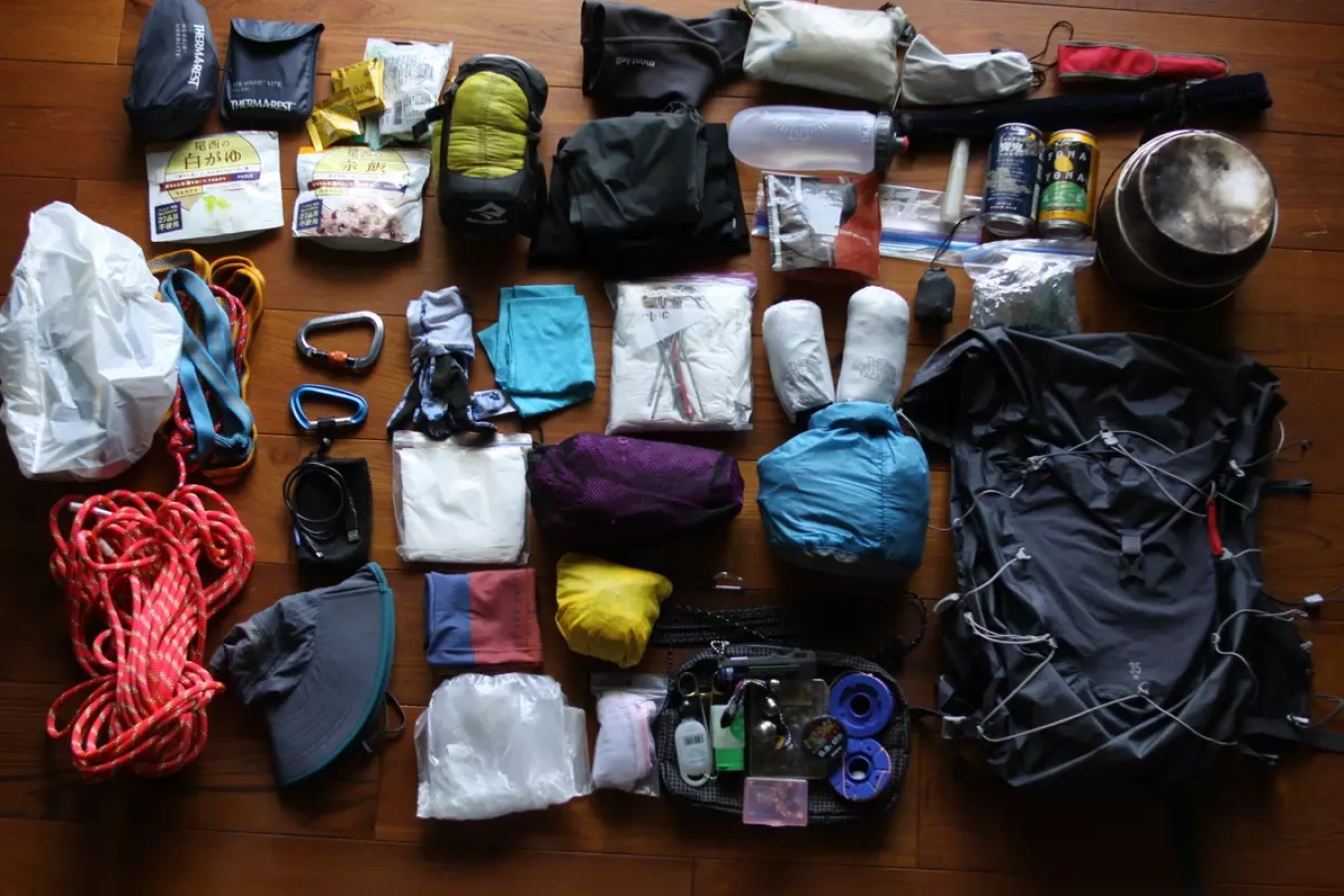 源流野営のテンカラ装備リストとポイント