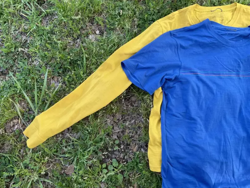 高所登山と低山でベースレイヤーは素材別で使い分ける